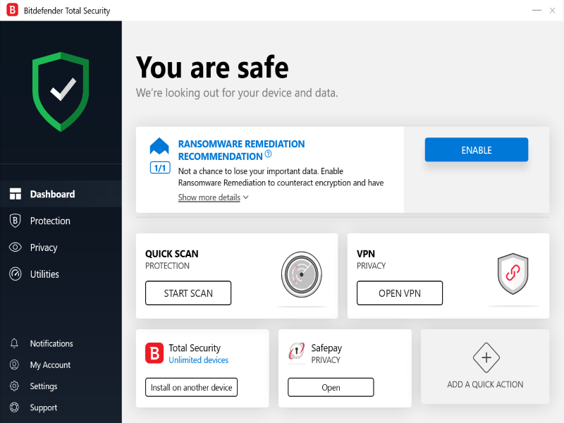 Bitdefender Antivirus 2019 nova verzija izgled cijena